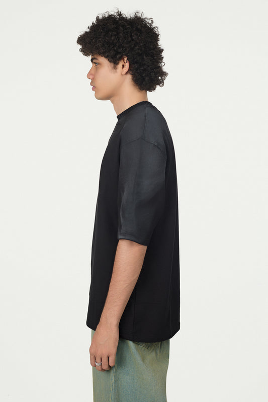 OFFVYT Faded Shoulder Oversized Tee