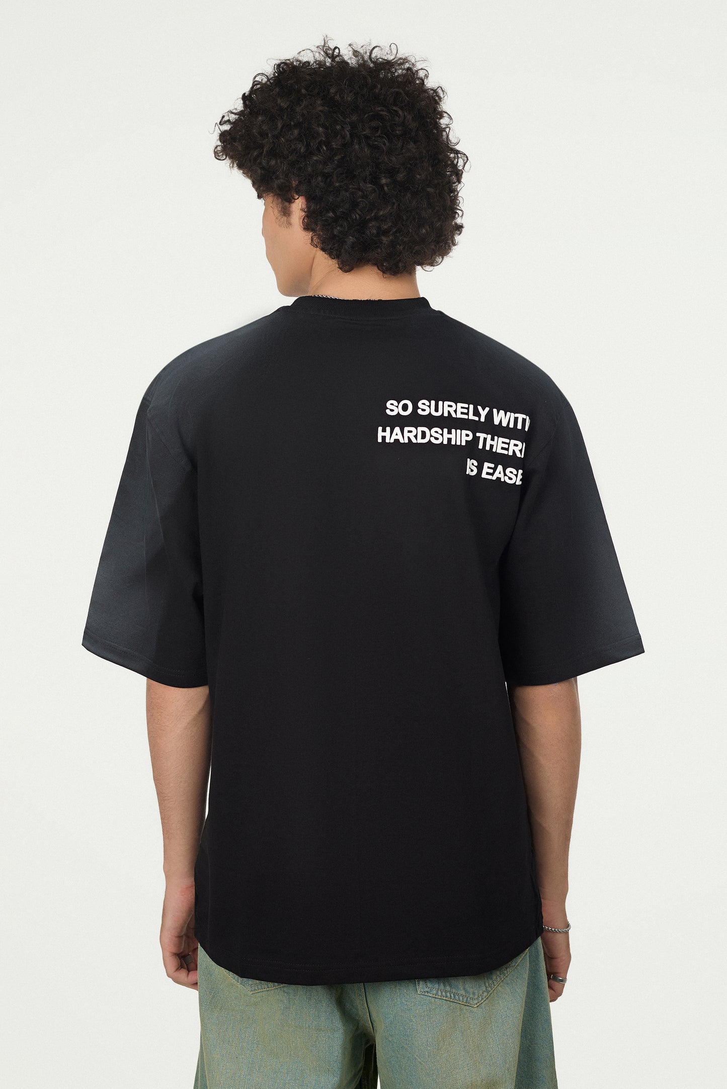 OFFVYT Faded Shoulder Oversized Tee