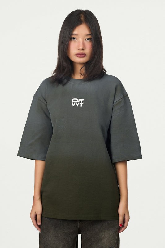 Dual Shade Oversized Tee