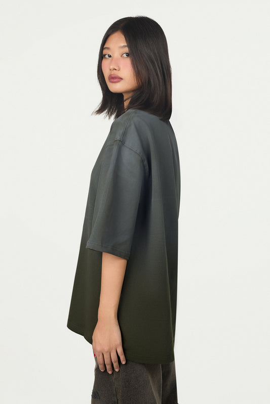 Dual Shade Oversized Tee