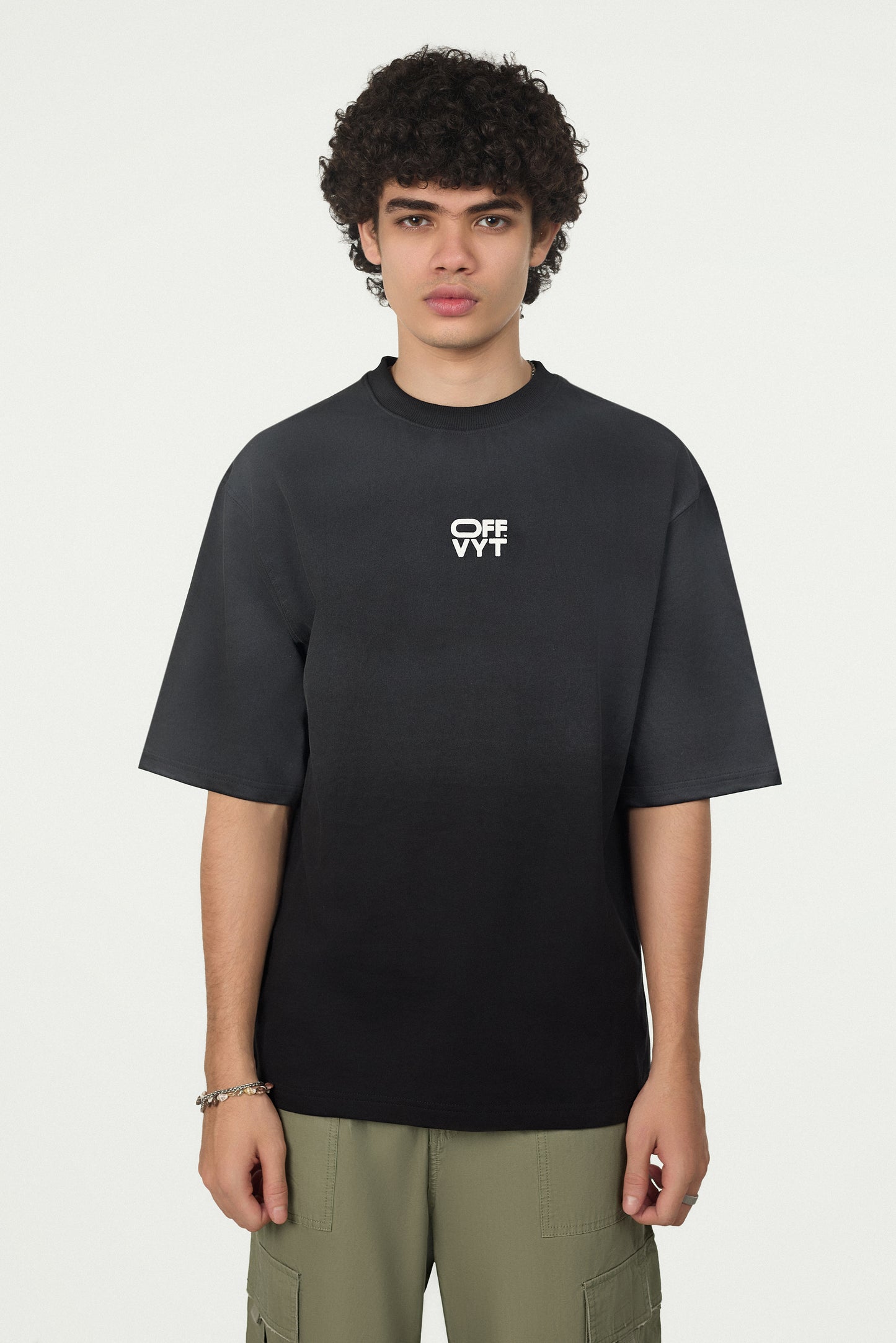 Dual Shade Oversized Tee