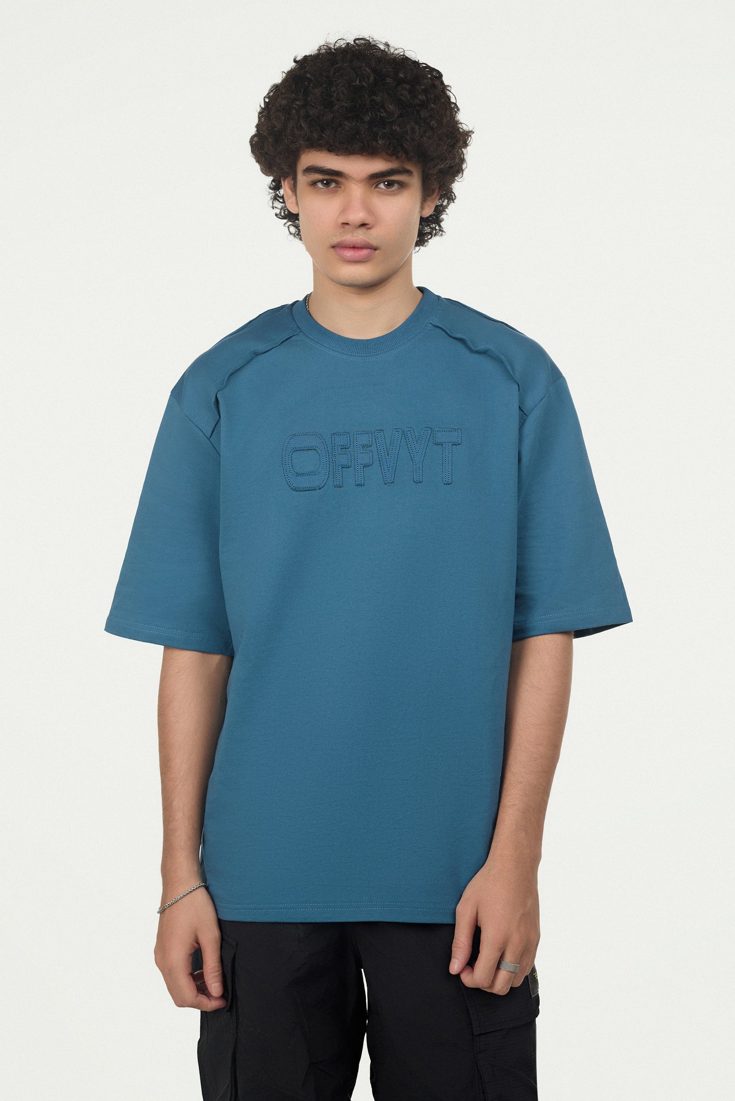 Minimal Embroidered Oversized Fit