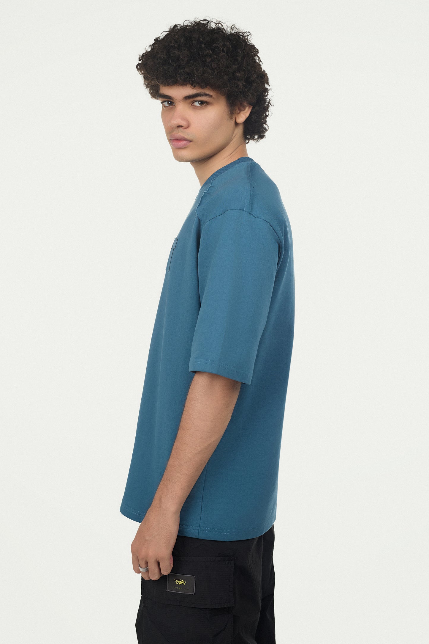 Minimal Embroidered Oversized Fit